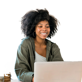 Team member with laptop